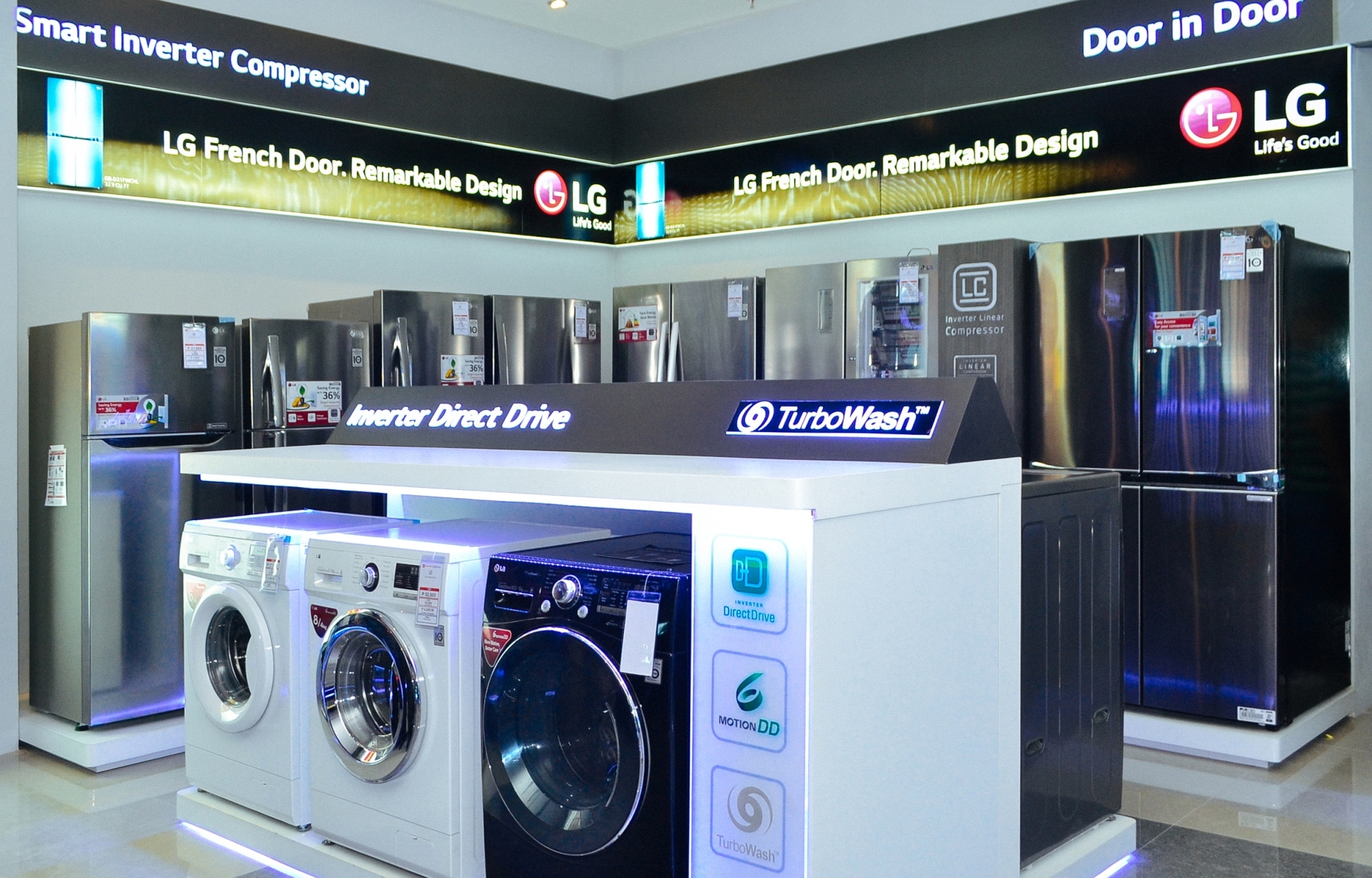 LG ELECTRONICS LAUNCHES NEW CONCEPT STORE IN ROBINSON'S GALLERIA CEBU